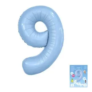 Цифра 9 - 40" Slim Небесный (Россия) / 1207-6490