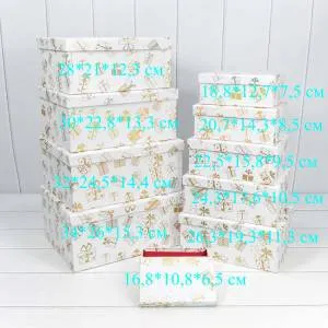 Коробка 32*24,5*14,4 см "Новый Год"-0076