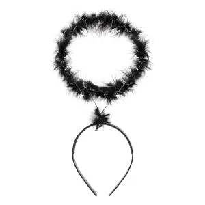 Ободок Нимб Ангела, черный 