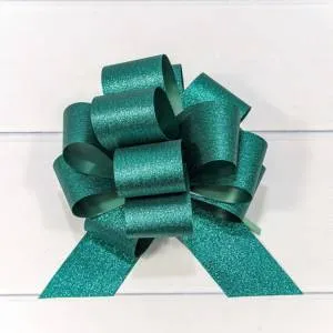 Бант-шар 5 см "Блеск" темно-бирюзовый /00052350Н