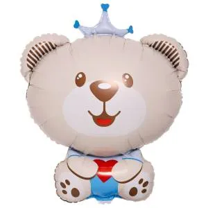 Мишка принц с сердечком/ Agura 1207-6690