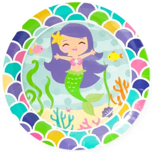 Тарелки "Милая Русалочка" 23 см, 6 шт./6225047
