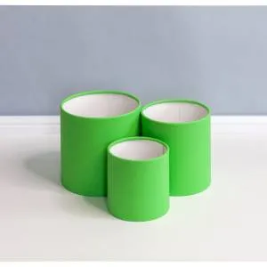 Коробка цилиндр 16*16 см. "Лайм" без крышки