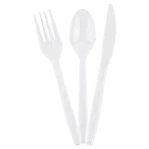 Столовые приборы прозрачные 18 шт. / 6231850