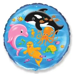 18" Подводный мир (Flexmetall)