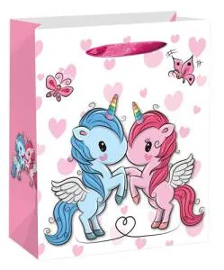 Пакет подарочный L/ППД-9641 26,4*32,7*13,6см с ламинацией