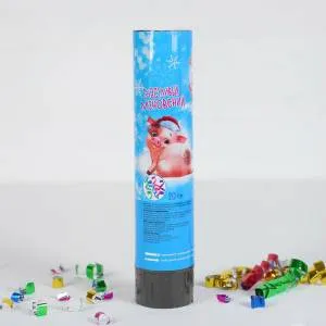 Хлопушка "Улетного настроения" 20 см. (конфетти+серпантин) 3259579