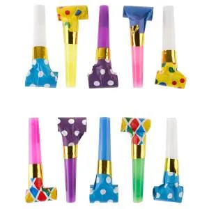 Язычки гудки "Яркий микс" ассорти 6 см., 10 шт./6232259