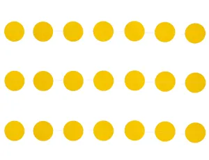 Гирлянда на нитке Круги Желтые 2,2м /1404-0514