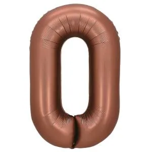 32" Цифра "0" Шоколад / Китай 26040