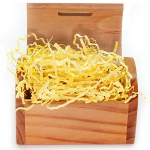 Наполнитель для коробок Светло-желтый бумажный 50 гр (Китай)/Н022