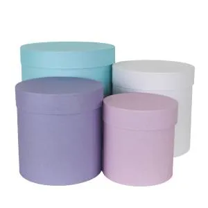 Коробка цилиндр 16*16 см. Микс/ FUT000035970