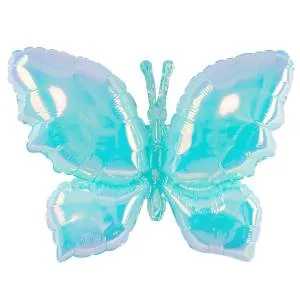 38" Бабочка, Хамелеон, голубой / Китай 24985