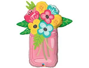 Букет в банке 22" (Qualatex) / 1207-2786 