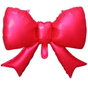 МИНИ Бант красный сатин (Китай) / 1206-1744