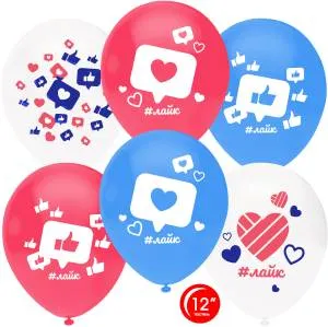 12"  Like,Лучший лайк,  пастель (Турция/Орбиталь) / 812134