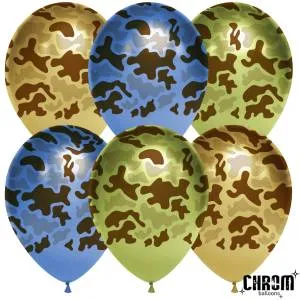 12" Камуфляж. ХРОМ (Китай)/ 50 шт 612711