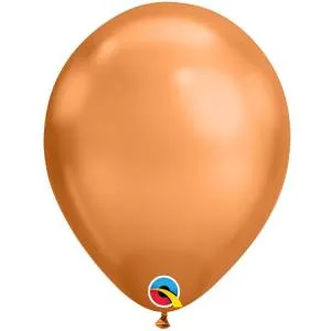 Шар Хром Медный 30 см с гелием