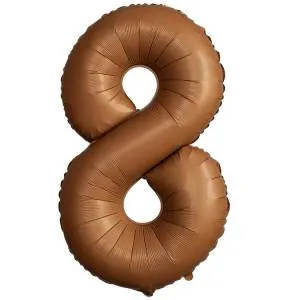 Цифра "8" - SLIM Choco Brown / Flexmetal 1207-6051