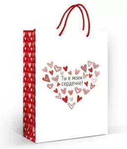 Пакет подарочный (МL) 31*22 см / 10000194