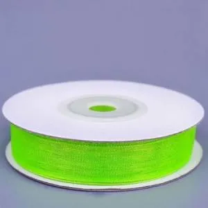 Лента Шифон 1,2 см.*22,85 м. Салатовая / 4887013
