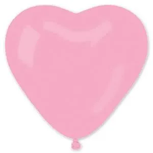 Сердце 25" розовое         