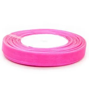 Лента Органза 1,2 см.*45,72 м Фуше/ F014-44/102