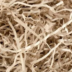 Наполнитель для коробок бумажный Крафт коричневый 200 гр (Китай)