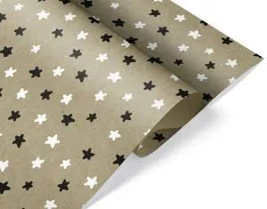Крафт-бумага Звезды Люкс 0,6*10 м./ 2050774
