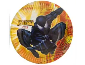 Тарелки  "Человек-паук" 18 см. 8 шт.