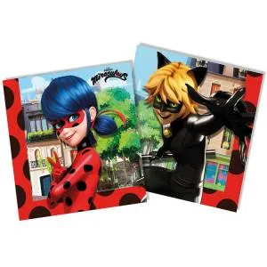 Салфетки бумажные ЭКО "Леди Баг" 33 см, 20 шт  1502-4571