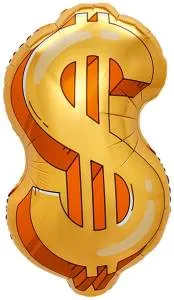 32" Знак Доллара, золото / Китай 26738