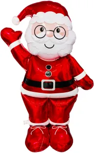 3D Дед Мороз на подставке 155 см. / Китай 24893