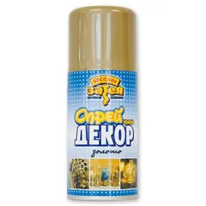 Спрей Декор зол/серебро 150 мл.