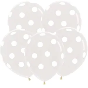 16" Большие кружки (Прозрачный) кристалл/25 шт (Колумбия)