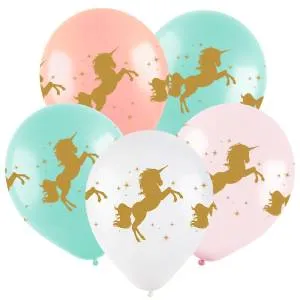12" Единорог, ассорти пастель-метал (Турция) 8122049