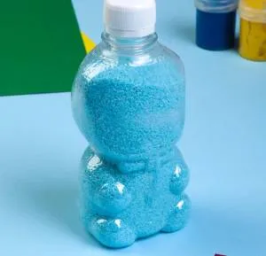 Песок "Голубой" в бутылке 500гр.