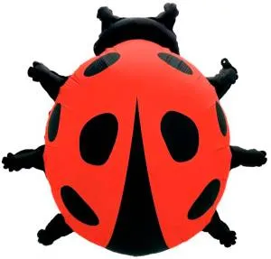 34" Божья коровка, сатин / Китай 27489