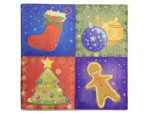 Салфетки бумажные "Коллаж" 33 см.