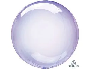 18" BUBBLE Б/РИС кристалл Purple (Анаграм)/1204-1027