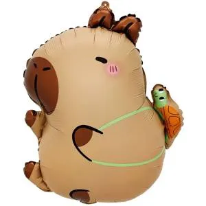 Капибара с черепашкой / Китай 1207-6029