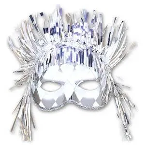 Маска с бахромой "Домино"