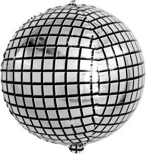 Сфера 3D Диско серебро 60" (Китай)/ 24011