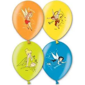 Набор шаров рис Disney Феи 30 см 5 шт