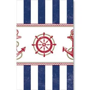 Скатерть "Морская" 140 см*260 см.