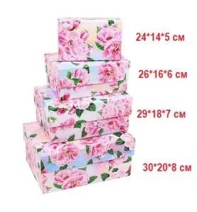 Коробка 26*16*6 см "Сакура"/ПП-3632