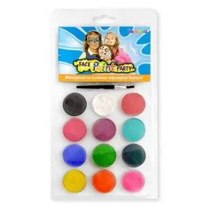 Набор грима "Аквагрим" Ассорти (12 цветов) /3701-AQP