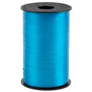 Лента полипропилен. Голубой лаковый 0,5 см*250 м./ 6233117