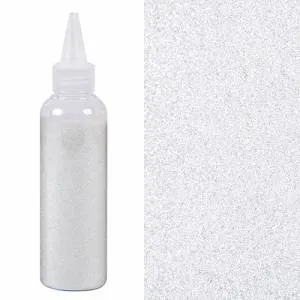 Глиттер Белый, 60 гр в банке