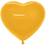 12" Сердце золотое